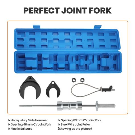 Inner Cv Joint Puller Slide Hammer Wheel Drive Axle Half Shaft Removal Tool Kit Ebay