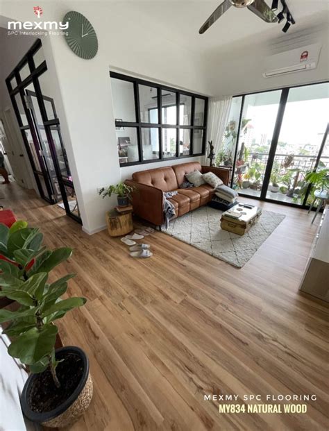 My834 Natural Wood Mexmy Spc Flooring Woodplank 5 0mm Kedah Malaysia