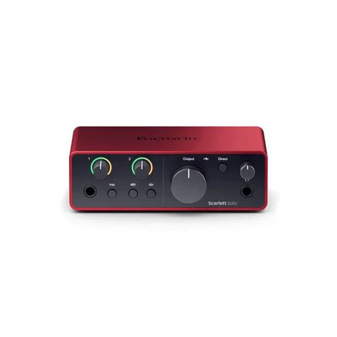 Focusrite Scarlett 4th Gen Audio Interface Reviews Which Scarlett