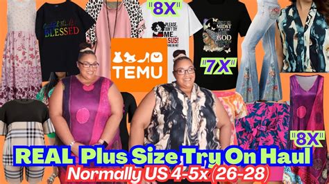 Temu Plus Size Haul Temu Plus Size Temu Haul Plus Size Try On Haul