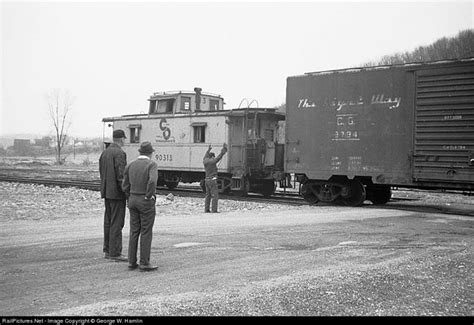 C O Chesapeake Ohio C O Caboose At Buena Vista Virginia By