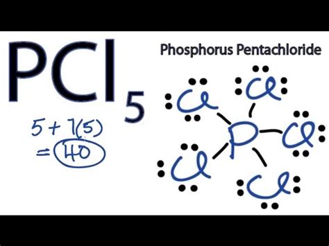 Pcl5 Lewis Structure