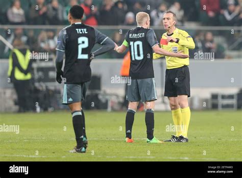 16 02 2017 Warszawa Referee David Fernandez Borbolan Kenny Tete