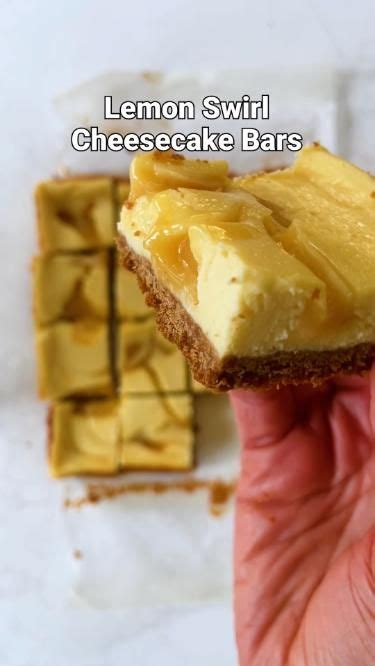 Easy Lemon Swirl Cheesecake Bars Artofit