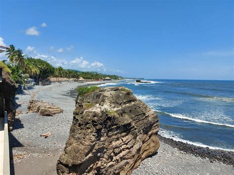 El Sunzal beach 🏖️ El Salvador - detailed features, map, photos