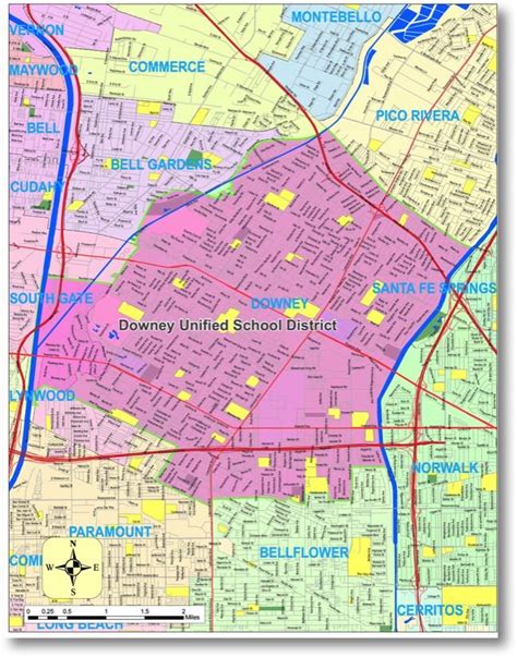 Order Custom School District Maps. Digital Unified School District Maps