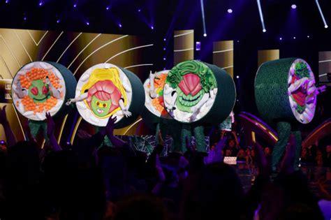 masked singer unveils  california roll