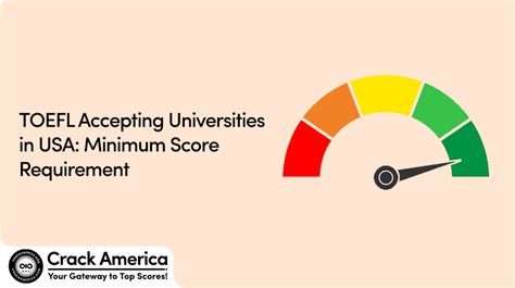 TOEFL Accepting Universities In USA Minimum Score Requirement