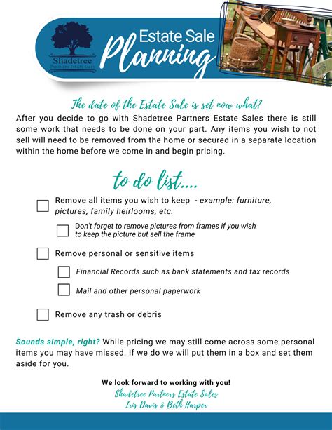 My Estate Sale Is Scheduled... Now What? — Shadetree Partners Estate Sales