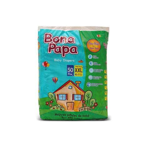 Bona Papa Plus Economy Pack Xxl 50 Diaper 1 ‘s Mrchemist