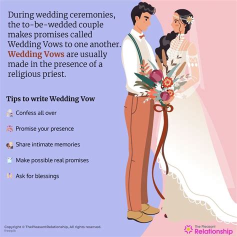 How To Write Wedding Vows Step By Step Process Tips Template And