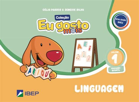 Eu Gosto Mais Linguagem Volume 1 Educação Infantil Bncc Livraria