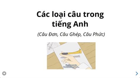 cau don cau ghep cau phuc trong tieng anh va cach phan biet