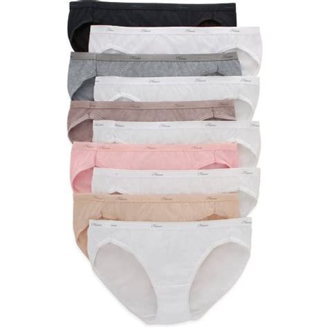 Women s Panties Pack Moisture Wicking Cotton Bikini Underwear Colors May Vary 女士内裤 条