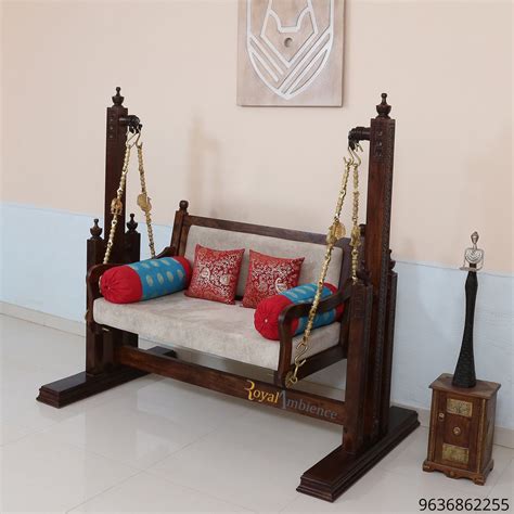 Royal Ambience Swing With Stand Wooden Jhula BUJI