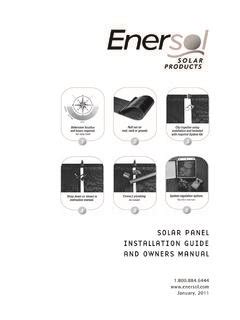 SOLAR PANEL INSTALLATION GUIDE AND OWNERS … / solar-panel-installation ...