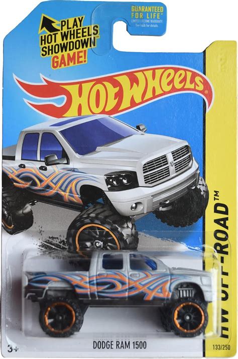 Amazon Hot Wheels Dodge Ram HW Off Road Silver