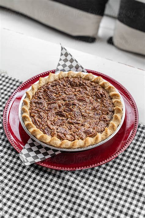 "Pecan Pie Stock Photo" by Stocksy Contributor "J. Anthony" - Stocksy