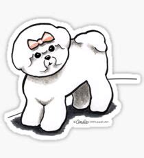 Bichon Frise: Stickers | Redbubble