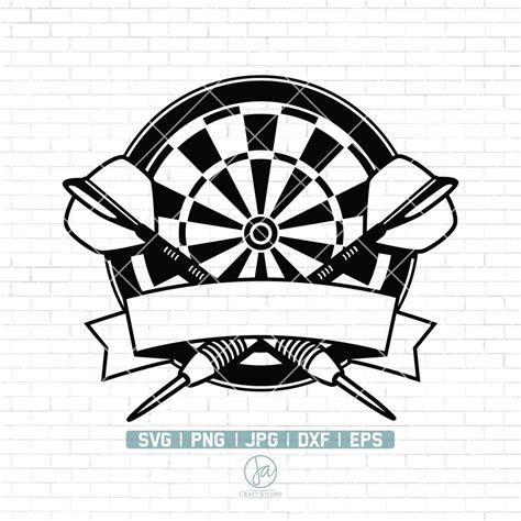 Darts Logo Svg Dartboard Svg Dart Game Svg Dart Svg Darts Clipart Dart Target Svg Darts Svg Cut