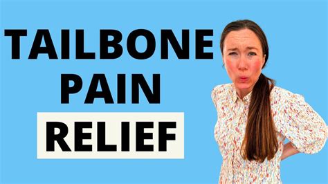 Tailbone Coccyx Pain During Pregnancy Tailbone Pain Relief Youtube