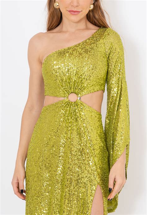 Vestido Verde Abacate - Vestido Mader longo Powerlook - verde abacate