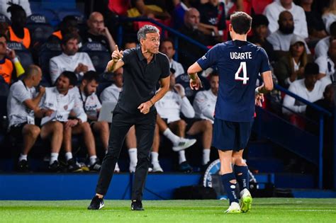 Luis Enrique Cest Un 10 10 Pour Manuel Ugarte Ligue 1 J1