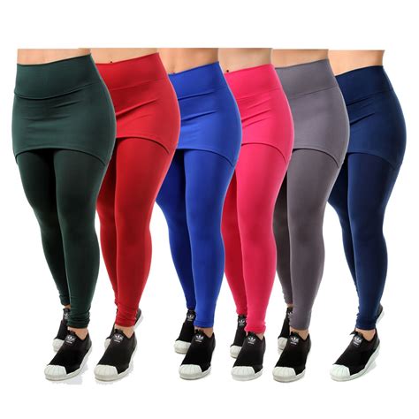 1 Calça Legging Tapa Bumbum Saia Roupas Fitness Femininas Para Academia