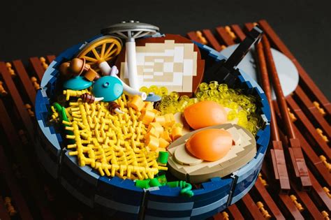 This Lego Ramen Bowl Looks So Realistic It’ll Make You Salivate Yanko Design