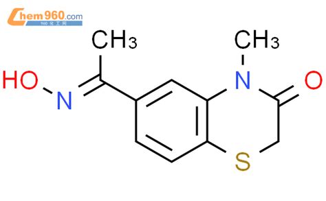 91119 44 7 2H 1 4 BENZOTHIAZIN 3 4H ONE 6 1 HYDROXYIMINO ETHYL 4