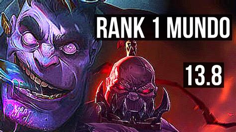 Dr Mundo Vs Sion Top Rank Mundo Godlike Games