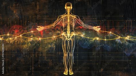 Meridians Energy Flow Channels Connecting Various Parts Of The Body