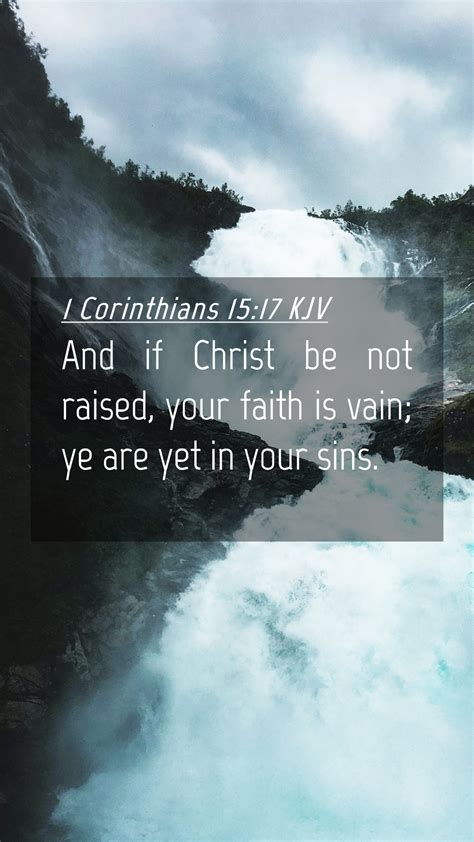 Corinthians Kjv Mobile Phone Wallpaper And If Christ Be Not