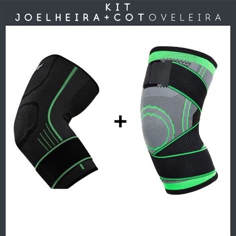 Kit Cotoveleira E Joelheira