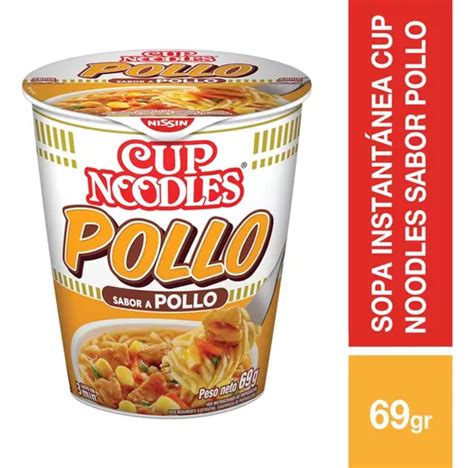 Sopa Instantánea Cup Noodles Sabor Pollo 69 Gr