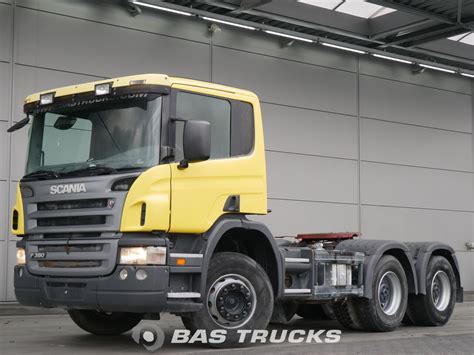 Scania P380 Tractorhead Euro Norm 3 €23600 Bas Trucks