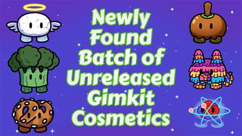 Unreleased Gimkit Cosmetics Youtube