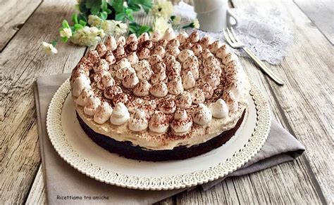 Torta mousse al caffè ricetta facile Ricettiamo tra amiche