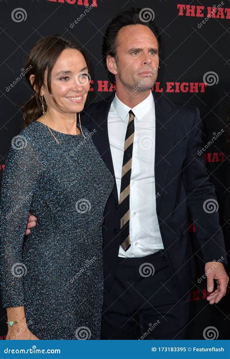 Walton Goggins & Nadia Conners Editorial Photo | CartoonDealer.com ...