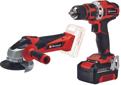 Einhell TE TK 18 2 Li Kit CD AG Set aku bušilica brusilica Einhell