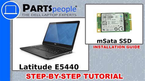 Dell Latitude E Msata Solid State Drive How To Video Tutorial Youtube