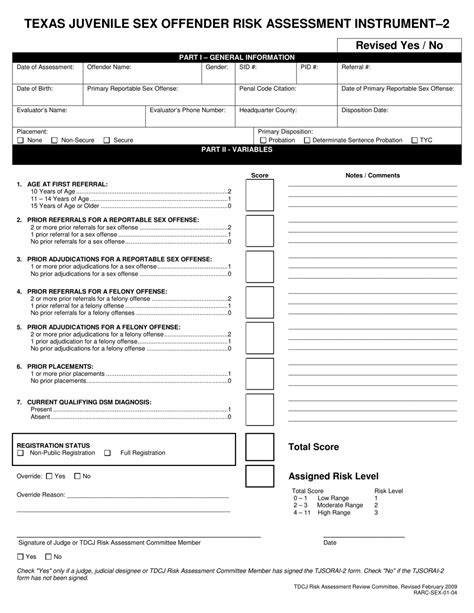 Form Rarc Sex 01 04 Fill Out Sign Online And Download Printable Pdf