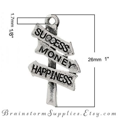 12 Sign Post Charms Diy Jewelry Supplies Etsy Diy Jewelry Supplies