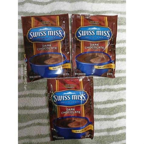 Swiss Miss Dark Chocolate 31g 3 Pcs Shopee Philippines