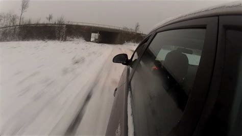 Kia Ceed Fwd Snow Drifting Gopro Hd Youtube