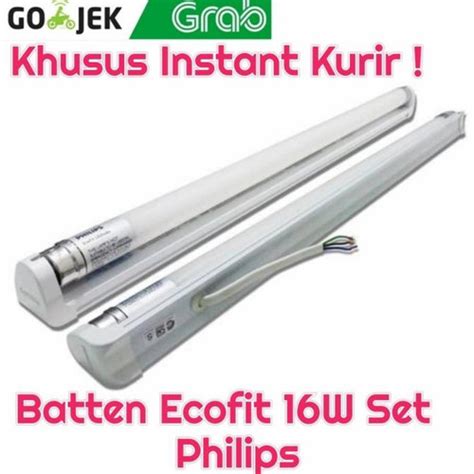 Jual Kap Lampu Tl Led T8 Batten Ecofit Philips 16w Set Kab Bandung Megatronik Mart Tokopedia