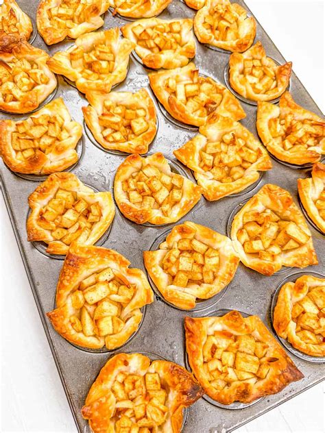 Mini Apple Pies With Puff Pastry Health Fitness Design