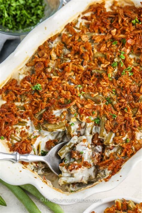 Canned Green Bean Casserole - The Shortcut Kitchen