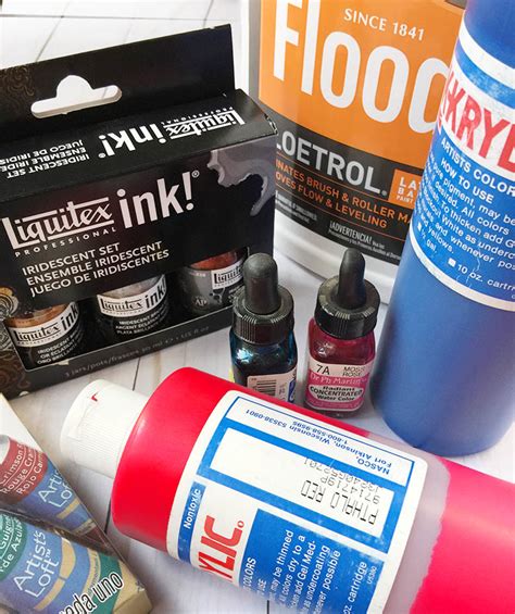 Acrylic Pour Painting Supplies for Stunning DIY Fluid Arts Projects ...