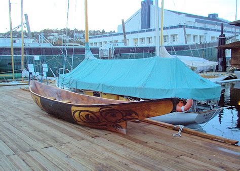 Nw Native American Boat Center For Wooden Boats Seattle Flickr